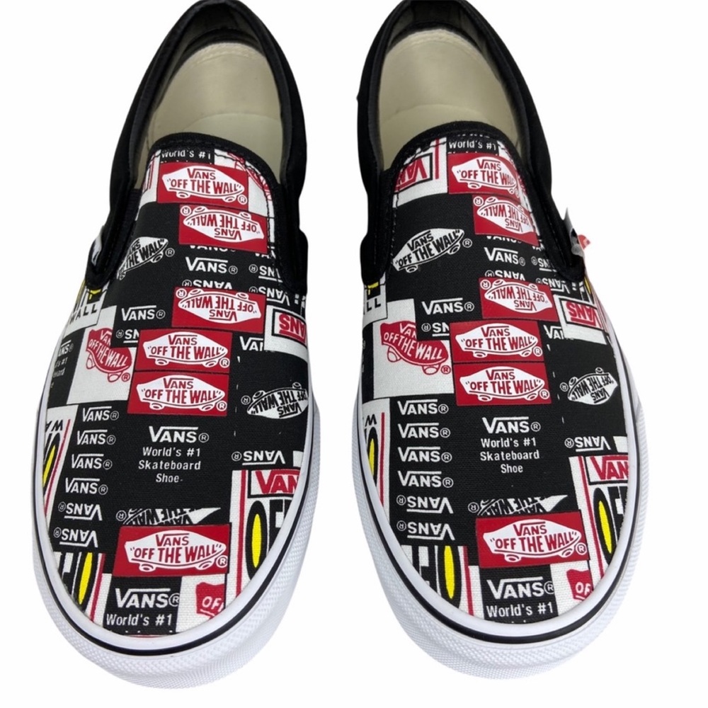 Vans Classic Slip On Women’s 8.5 Label Mix Slip on Sneakers